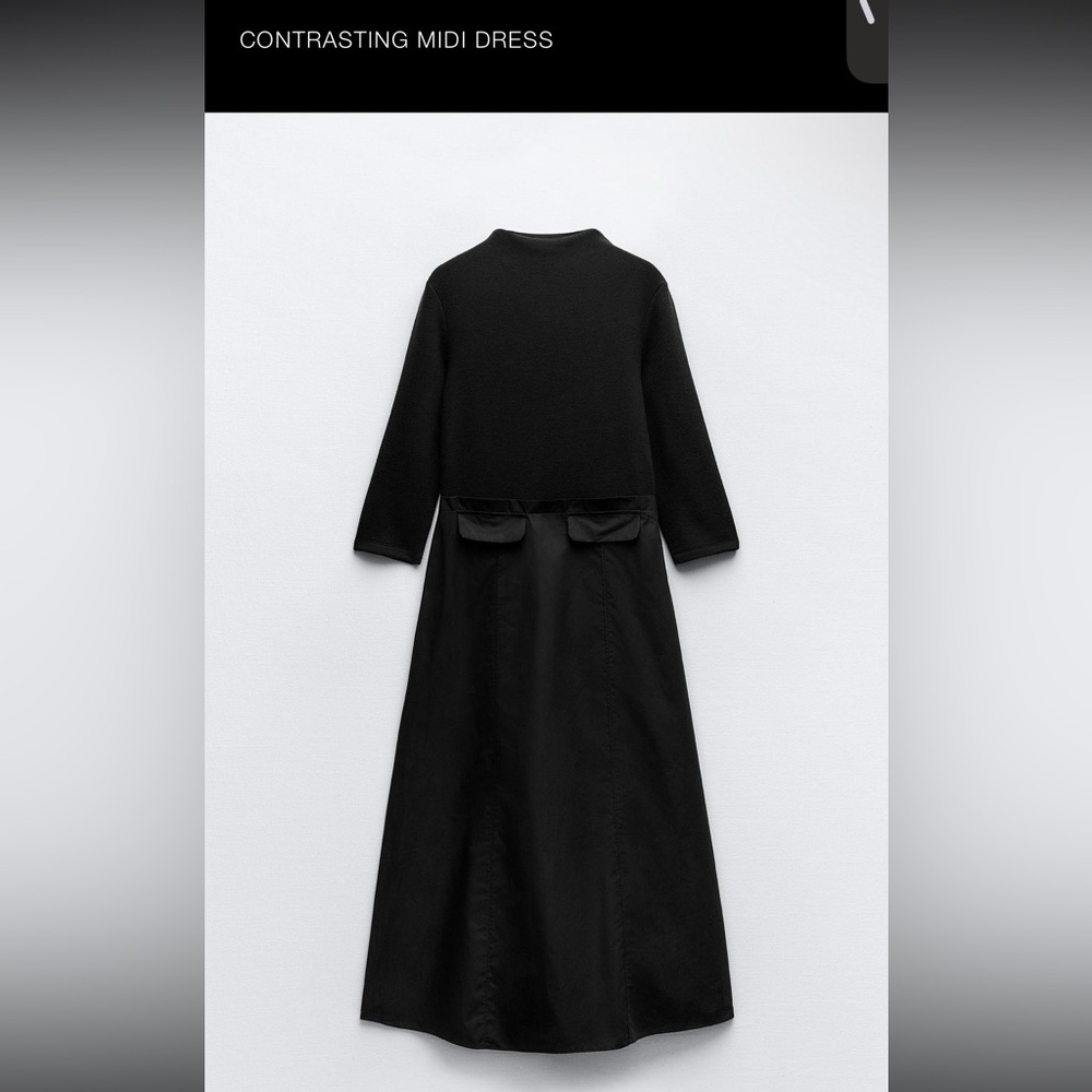 Brand new Zara midi dress- size medium